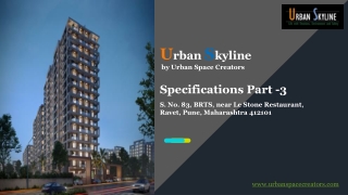 Urban Skyline Specifications part 3