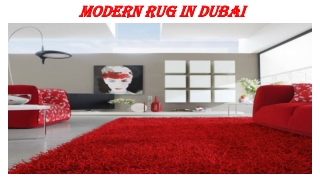 Modern Rugs Dubai