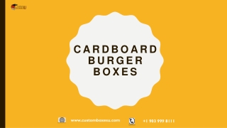You Can Get custom burger boxes at cheap rate in USA