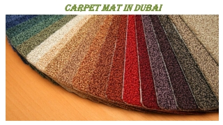 Carpet Mats Dubai