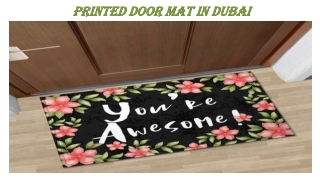 Printed Door Mats