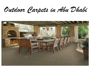 Outdoor Carpets