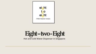 Hot and Cold Water Dispenser in Singapore – Eight-two-Eight