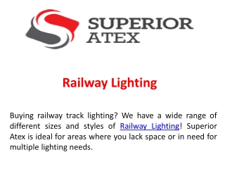 Railway Lighting