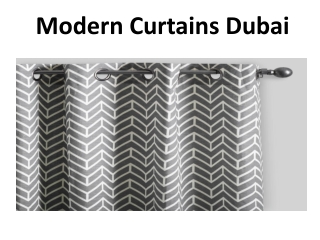 Modern Curtains