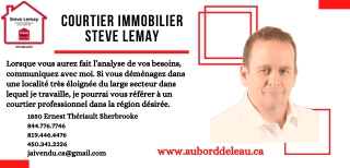 Bord de l'eau - Courtier immobilier Steve Lemay - auborddeleau.ca