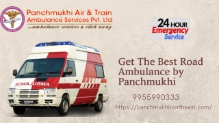 Book the Emergency Ambulance Service in Manipur for Fast Relocation