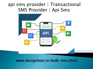 Looking for an API SMS provider? Your search ends here.