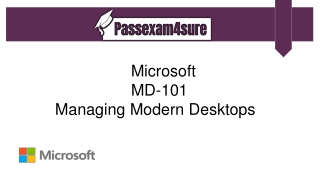 Free MD-101 Lab Questions - Microsoft MD-101 Dumps