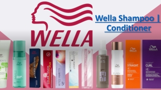 wella shampoo conditioner