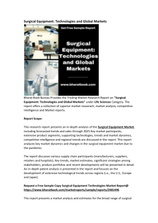 Global Surgical Equipment Technologies Market