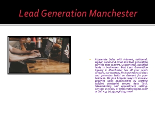 Lead Generation Manchester