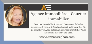 Anna Estephan - Agence immobilière - Courtier immobilier