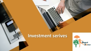 Investment serives
