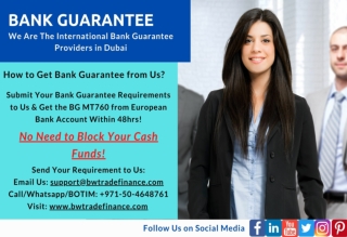 Bank Guarantee – Letter of Guarantee – BG Providers