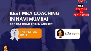 Best CAT Coaching in New Mumbai