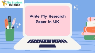 Write My Research Paper In UK