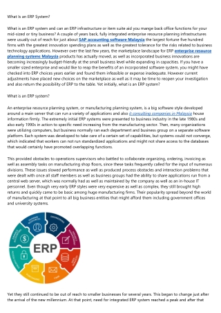 What Is an ERP System?