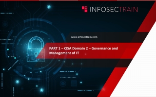 PART 1 – CISA Domain 2 – Governance and Management of IT