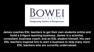 English Teach Online - Bowei Strategy