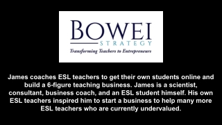 English Teach Online - Bowei Strategy