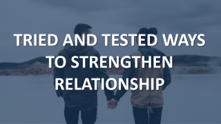 Cialis 10 - Tried And Tested Ways To Strengthen Relationship