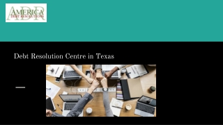 Debt Resolution Centre in Texas
