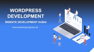 Wordpress website design Dubai - Web design Dubai