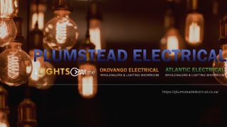 Plumstead Electrical Presentation (April 2021)