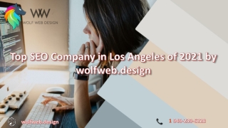 Top SEO Company in Los Angeles of 2021 by wolfweb.design