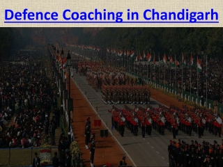 Defence Coaching in Chandigarh