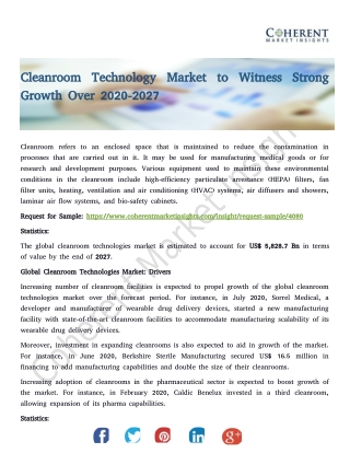 Cleanroom Technology Market