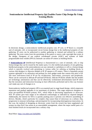 Semiconductor IPs Play A Central Role In The Operation Of Bank Atms