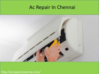 Ac Repair In Chennai