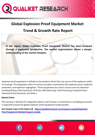 Global  Explosion Proof Equipment Market Top 5 Competitors, Regional Trend