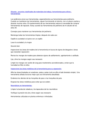 Alicante - anuncios clasificados de materiales de trabajo, herramientas para oficios - herramientas-converted