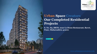 Urban Space Creators-Residential Completed Project