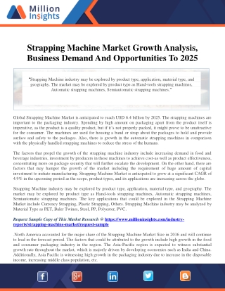 Strapping Machine Market