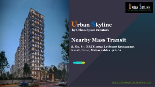 Urban Skyline-Nearby Mass Transit