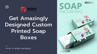 Custom Printed Soap Boxes Wholesale | Retail Packaging!