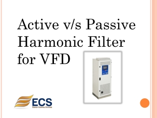 Active v/s Passive Harmonic Filter for VFD | PPT