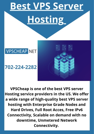 Best VPS Server Hosting