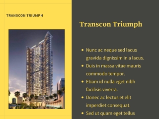 Transcon Triumph By Transcon Developers At Andheri, Mumbai