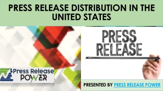 Press Release Distribution in the United States