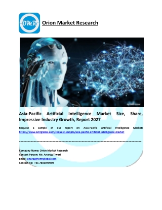 Asia-Pacific Artificial Intelligence Market