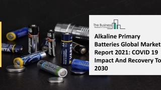Alkaline Primary Batteries Market Share And Business Development 2021
