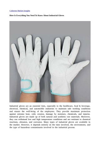 Industrial Gloves 26