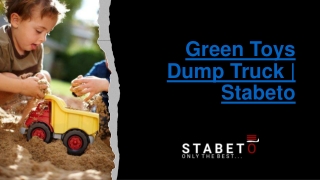 Green Toys Dump Truck