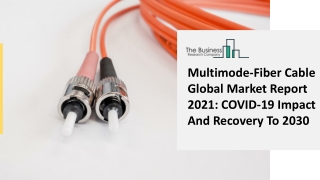 Multimode-Fiber Cable Market Size, Regional Trends And In-Depth Analysis