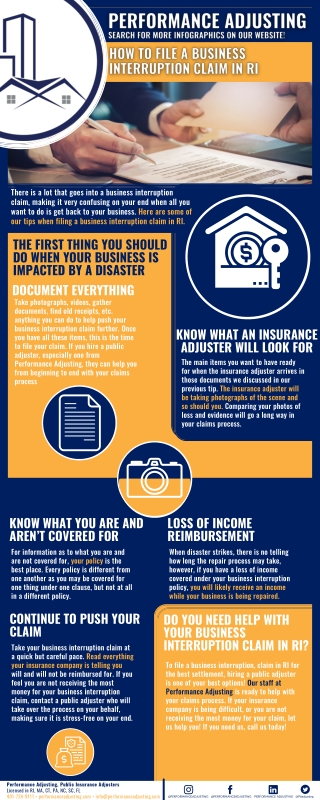 How to File a Business Interruption Claim in RI